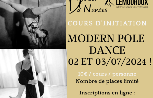 INITIATIONS JUILLET 2024 – Modern Pole Dance
