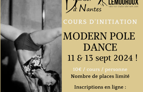 INITIATIONS SEPTEMBRE 2024 – Modern Pole Dance